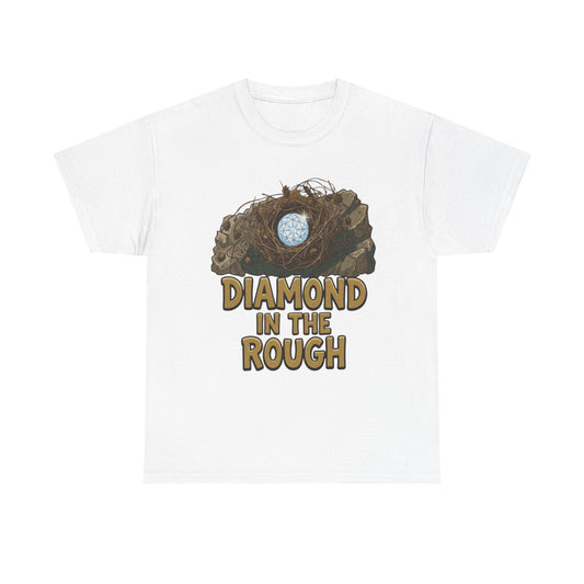 Diamond in the Rough Graphic Tee — Inspirational Nest & Gem Design