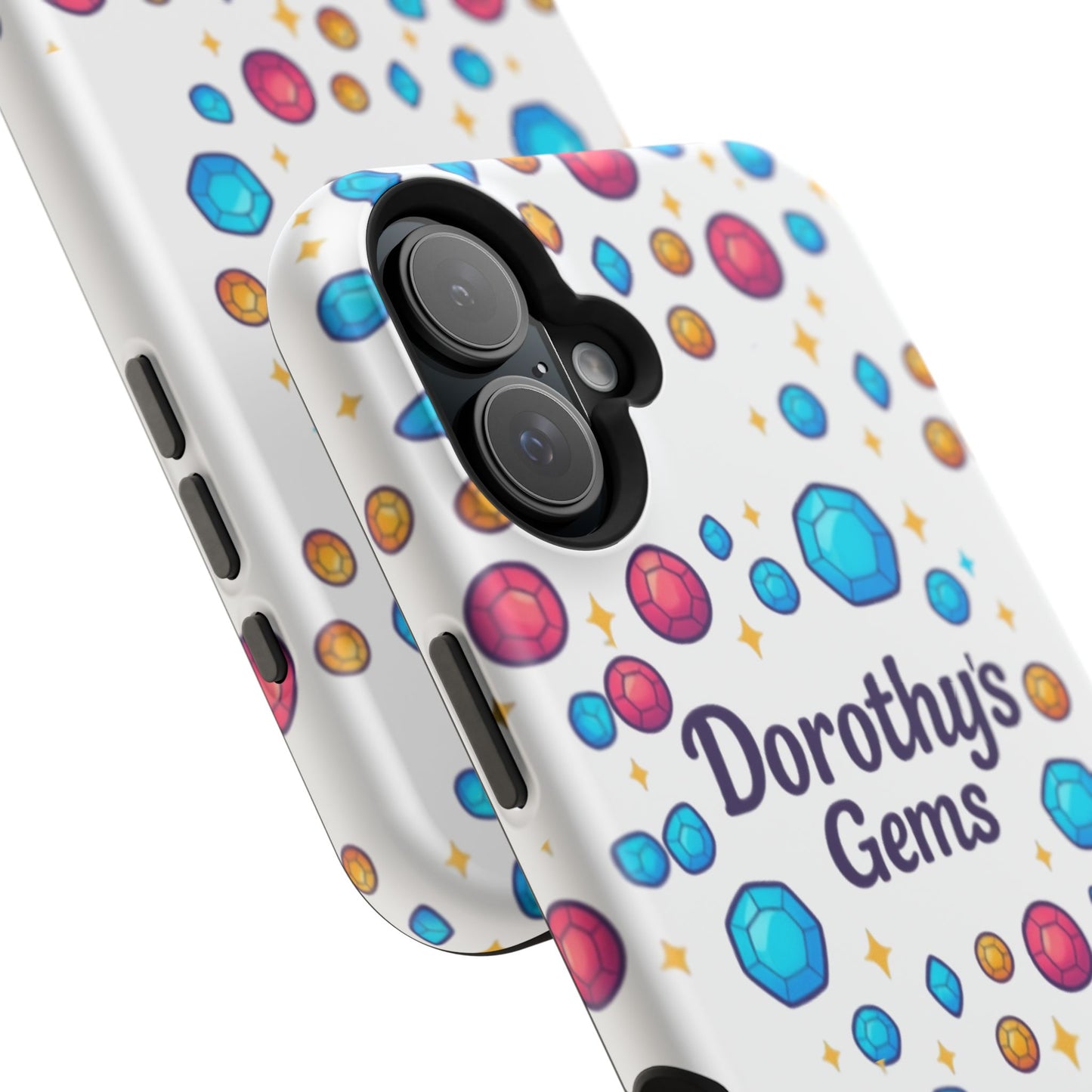 "Dorothy's Gems" Magnetic Impact-Resistant Case