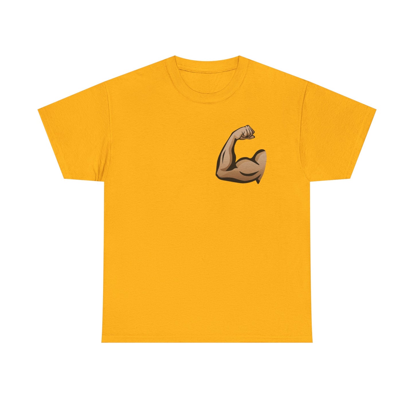 Built Different graphic tee | Flexing Arm Muscle T-Shirt