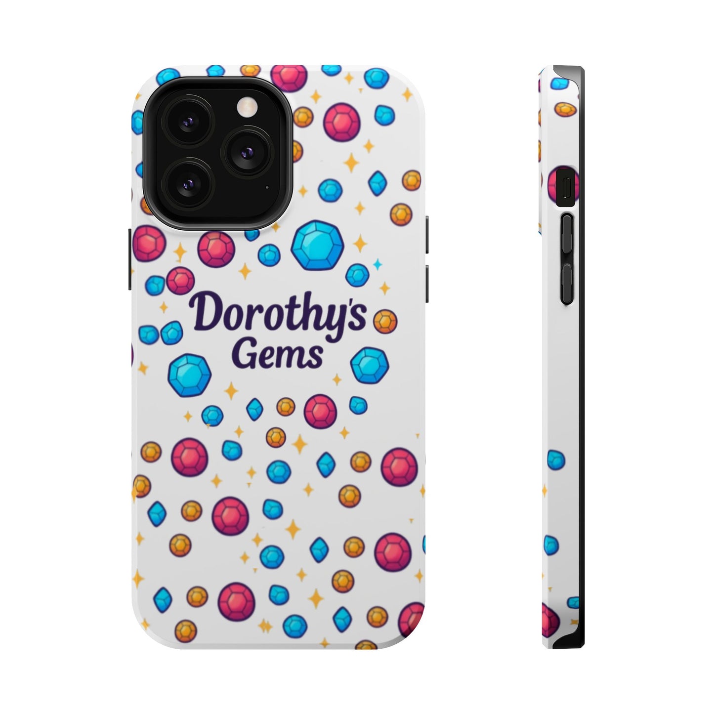 "Dorothy's Gems" Magnetic Impact-Resistant Case