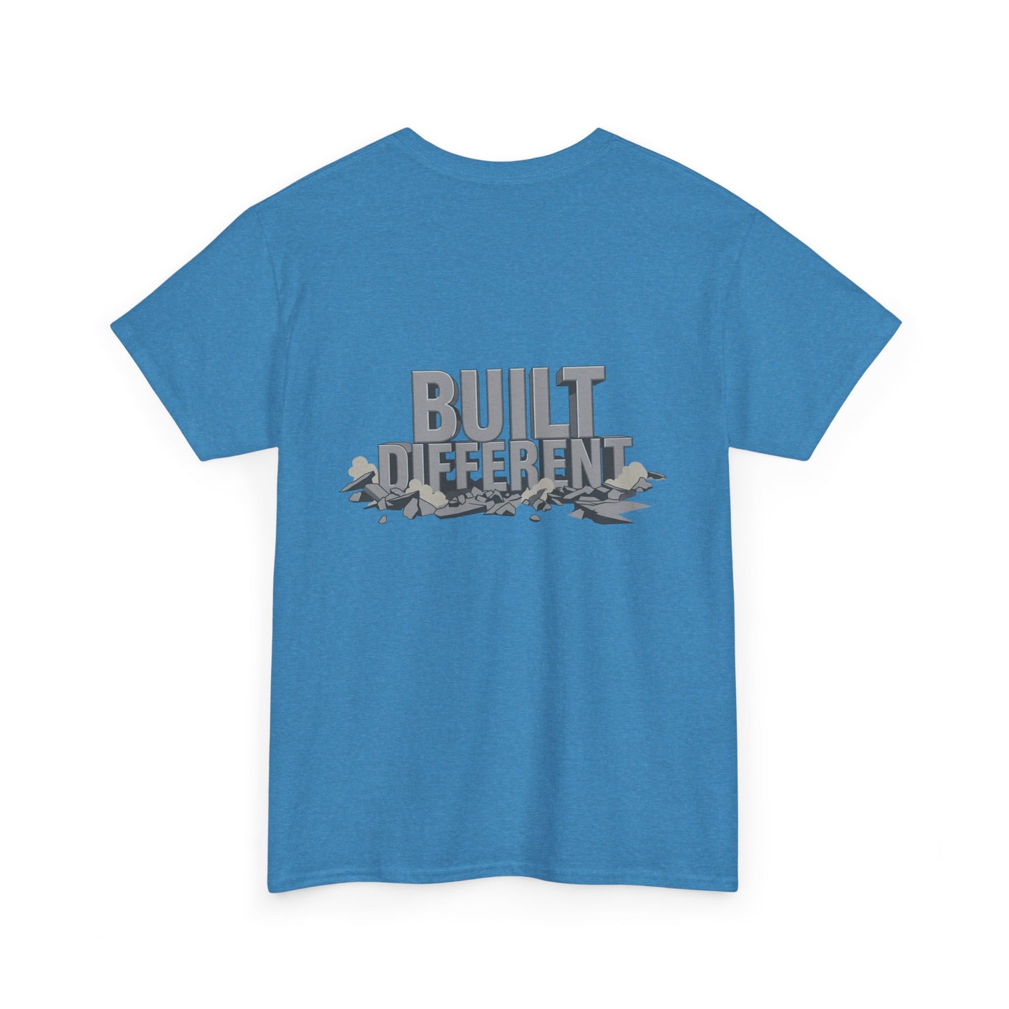 Built Different graphic tee | Flexing Arm Muscle T-Shirt