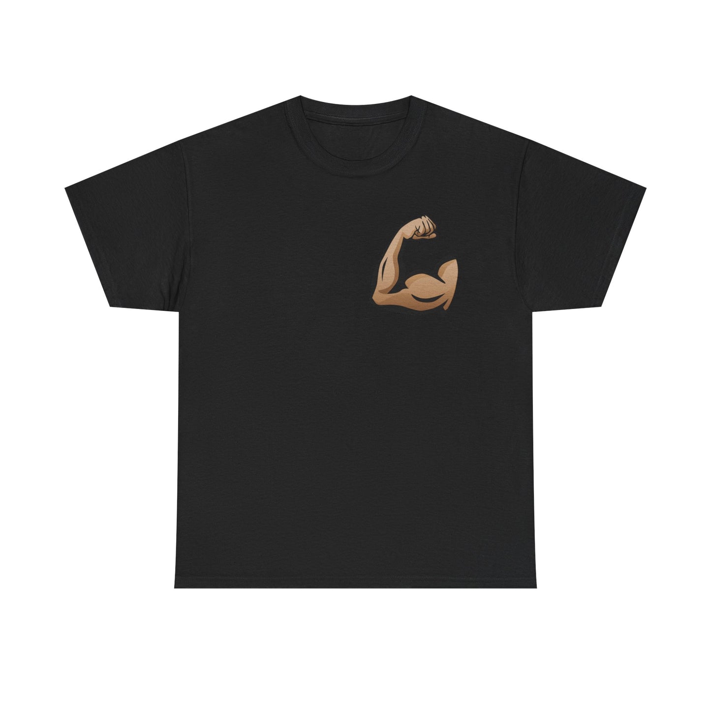Built Different graphic tee | Flexing Arm Muscle T-Shirt
