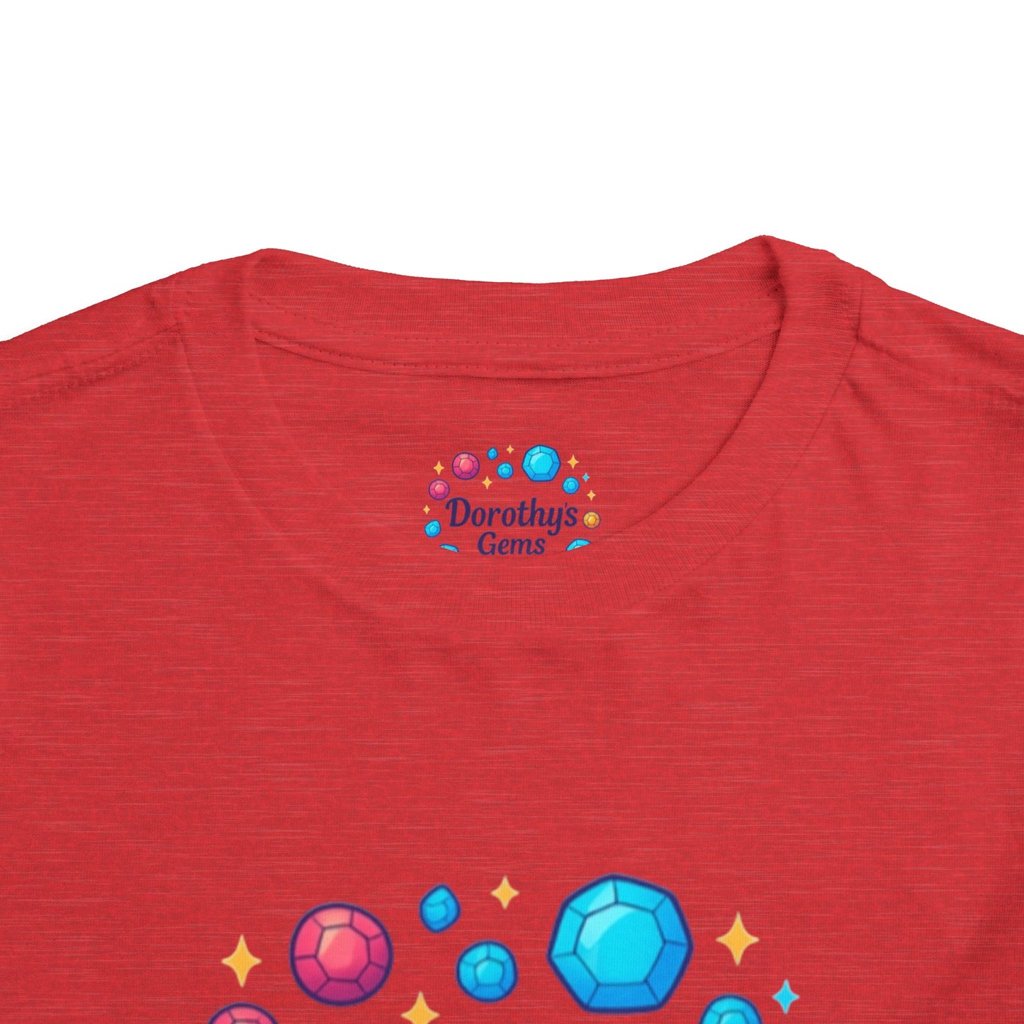 Dorothy's Gems Toddler Tee — Colorful Gemstone Kids Shirt