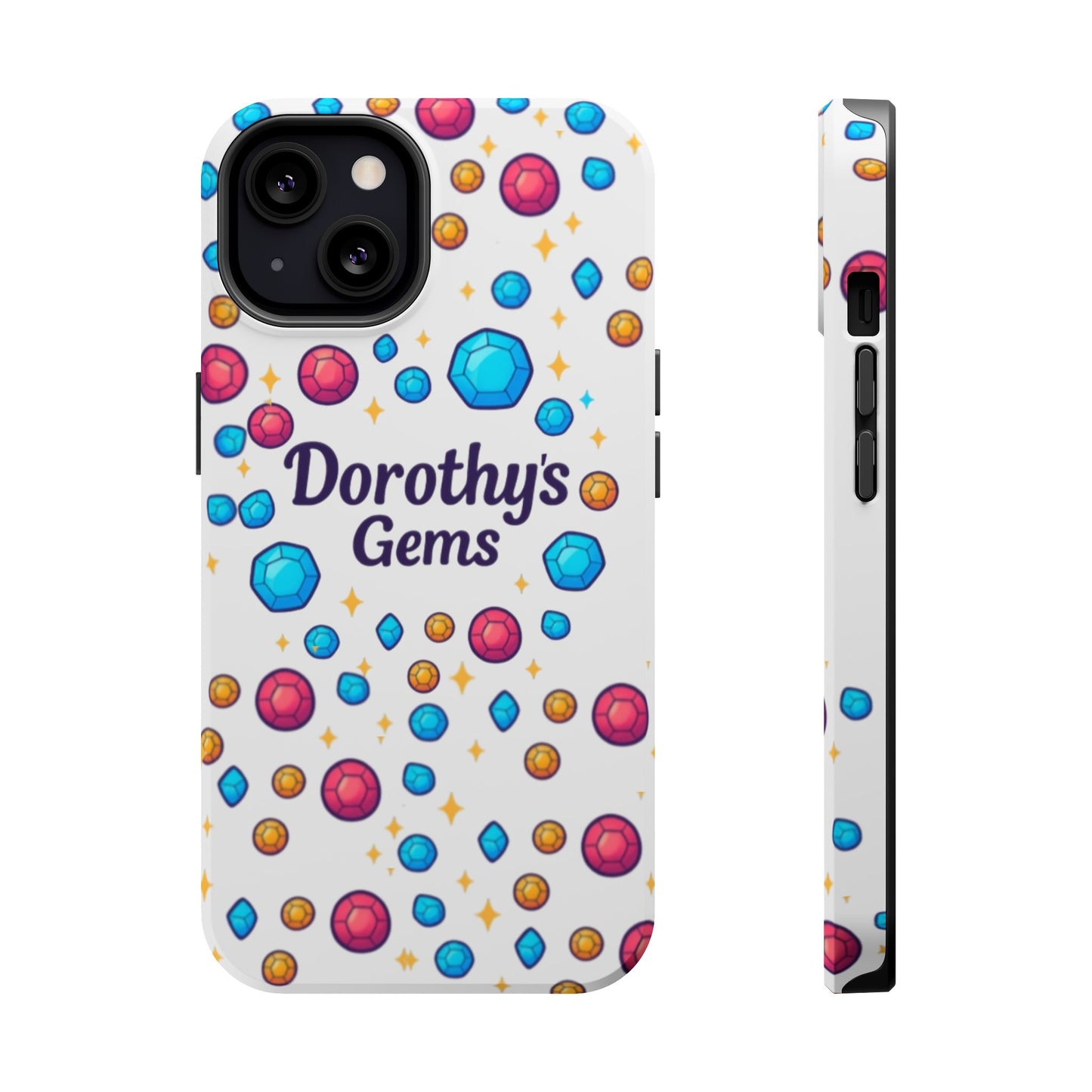 "Dorothy's Gems" Magnetic Impact-Resistant Case