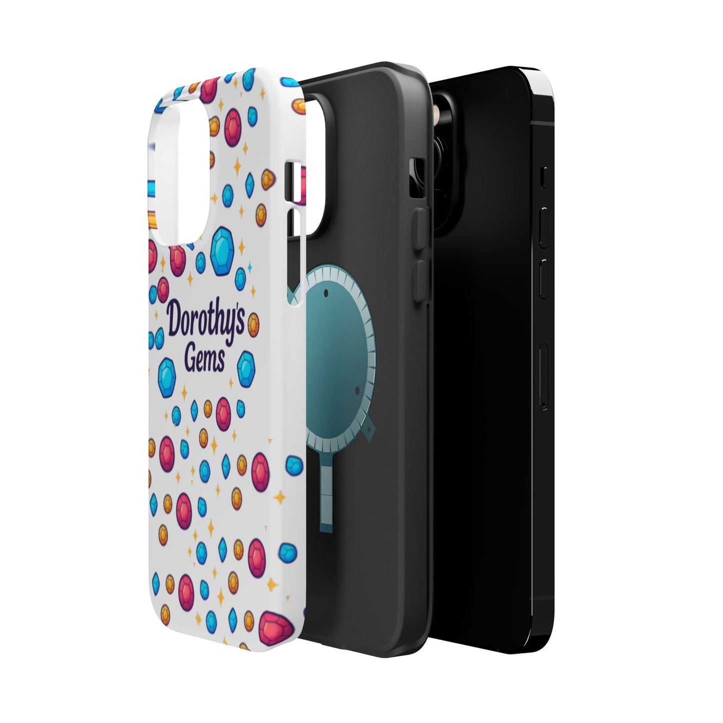 "Dorothy's Gems" Magnetic Impact-Resistant Case