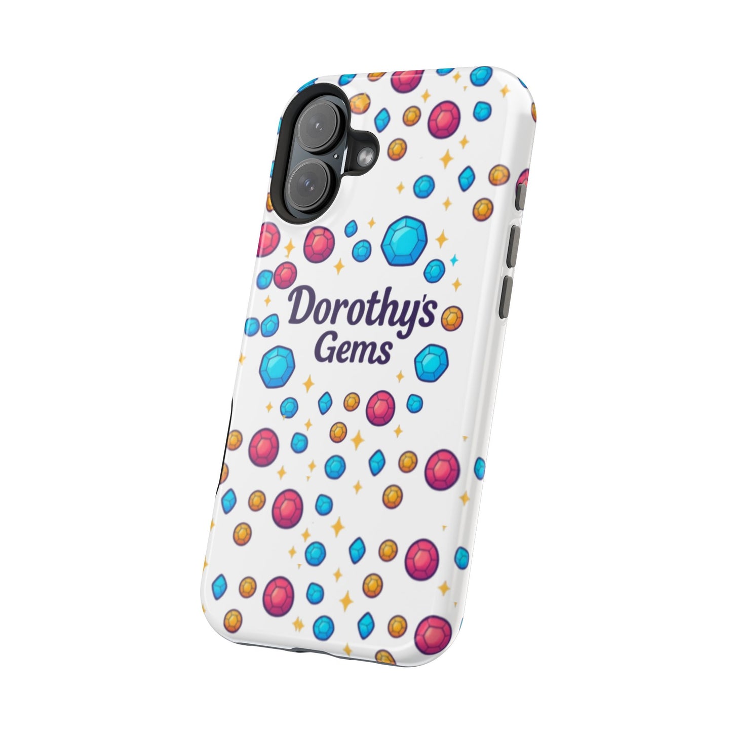 "Dorothy's Gems" Magnetic Impact-Resistant Case