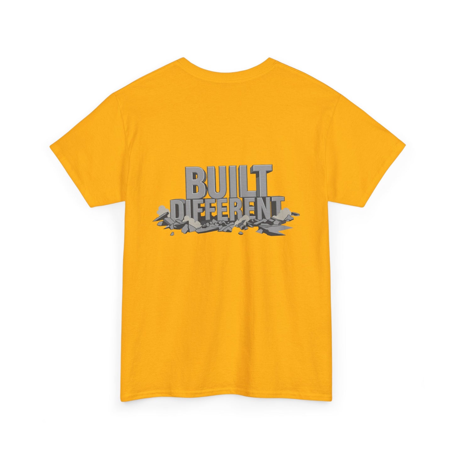 Built Different graphic tee | Flexing Arm Muscle T-Shirt
