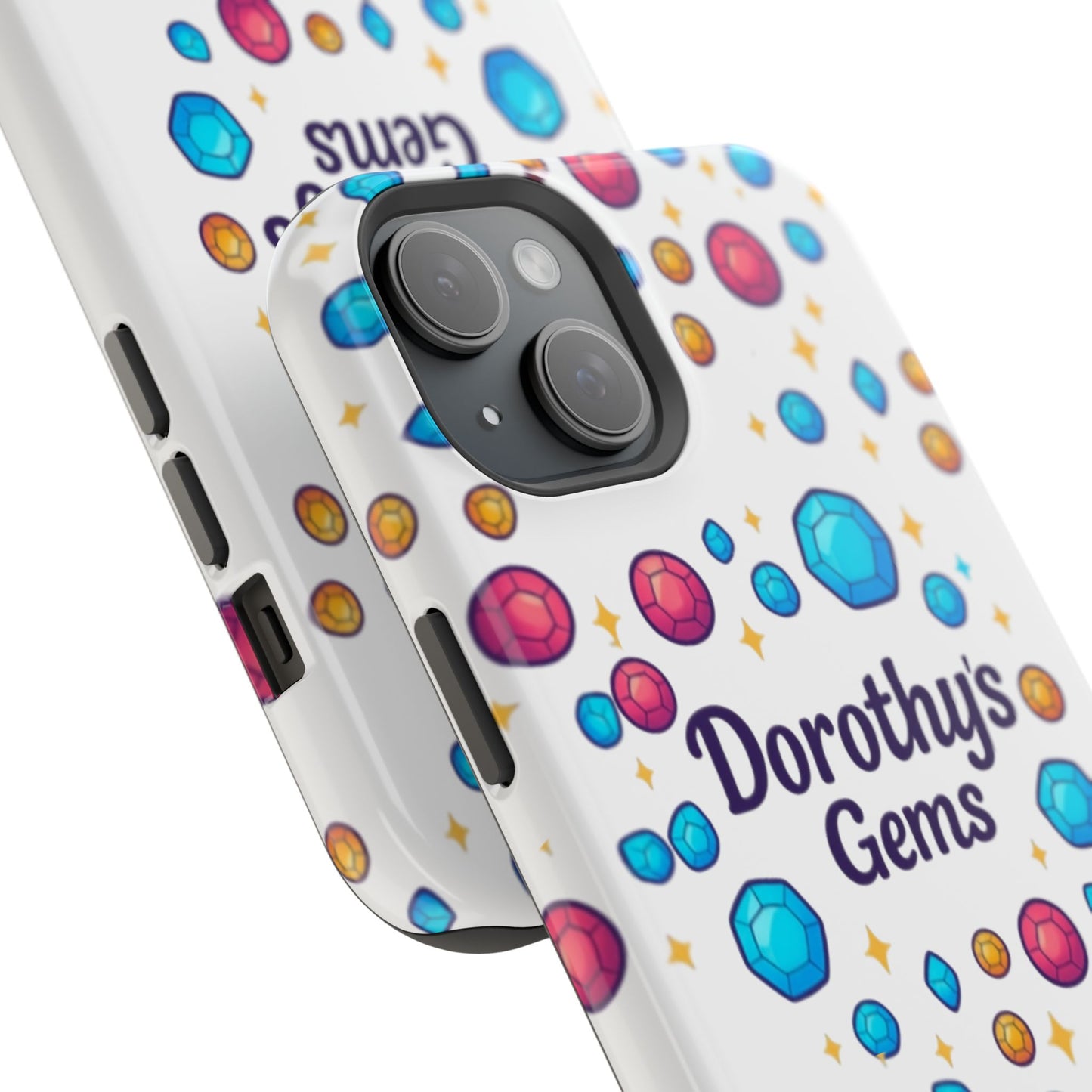 "Dorothy's Gems" Magnetic Impact-Resistant Case