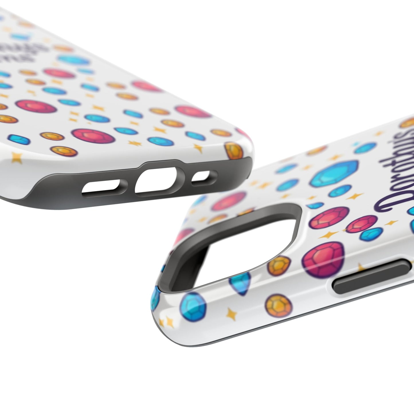 "Dorothy's Gems" Magnetic Impact-Resistant Case