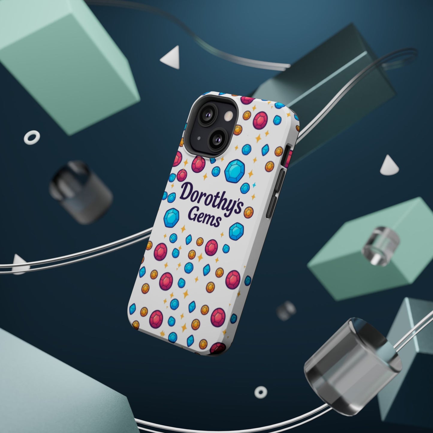 "Dorothy's Gems" Magnetic Impact-Resistant Case
