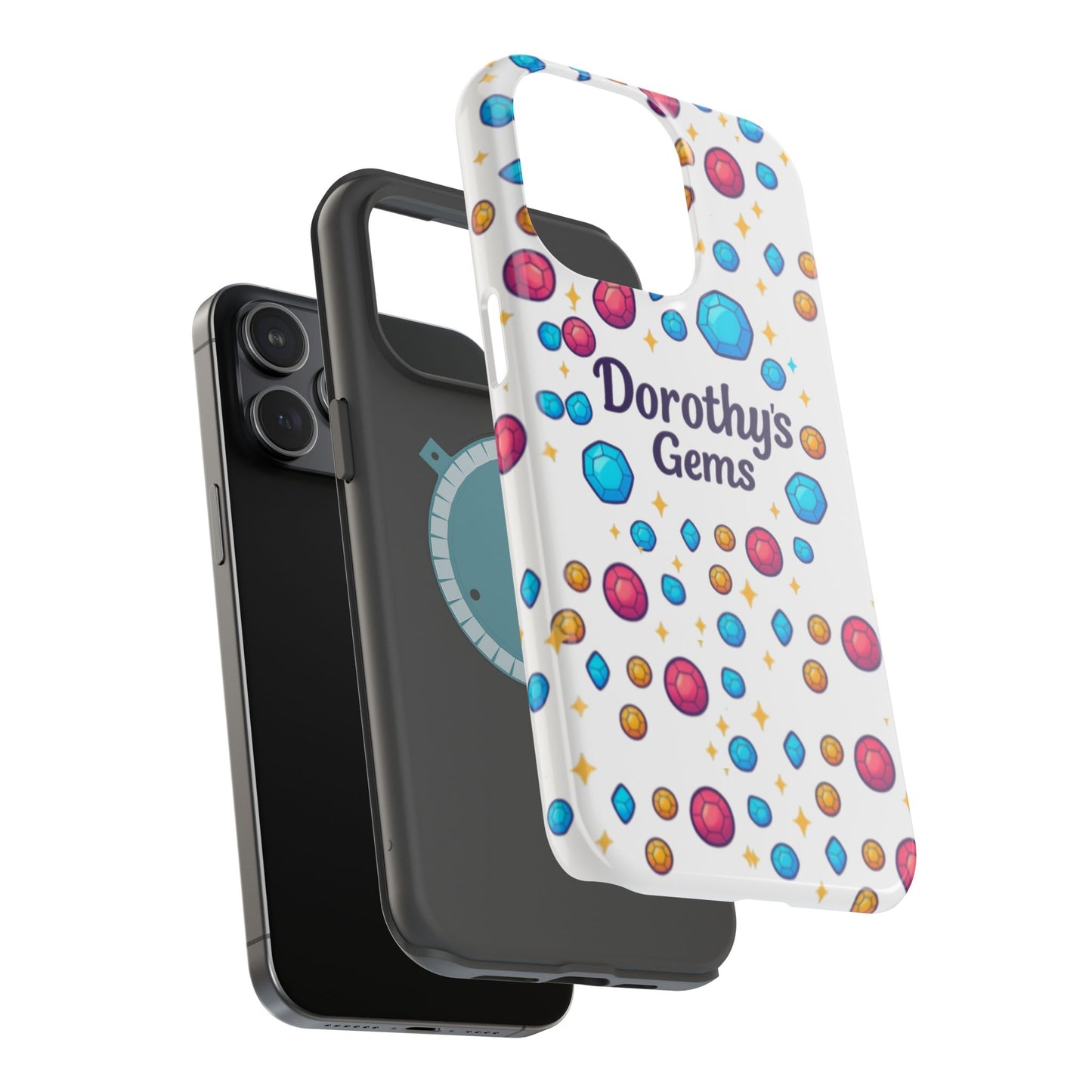 "Dorothy's Gems" Magnetic Impact-Resistant Case