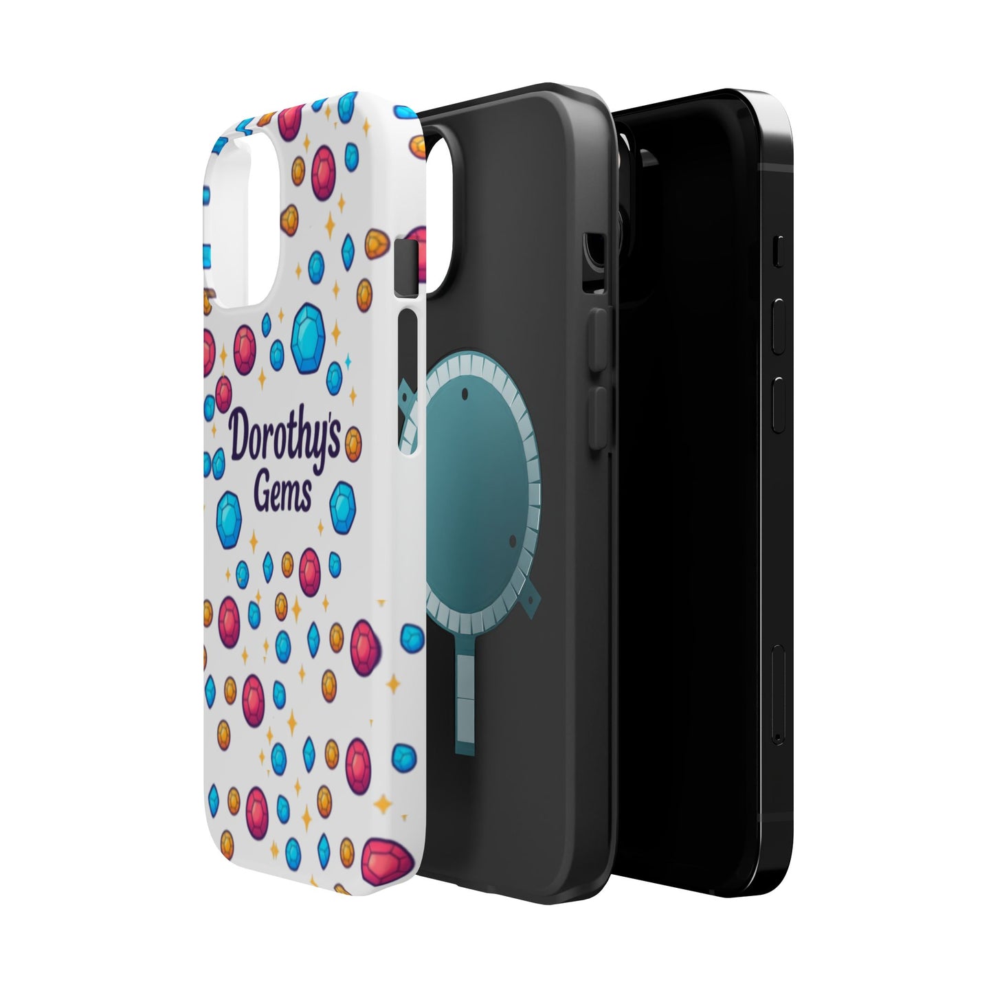 "Dorothy's Gems" Magnetic Impact-Resistant Case