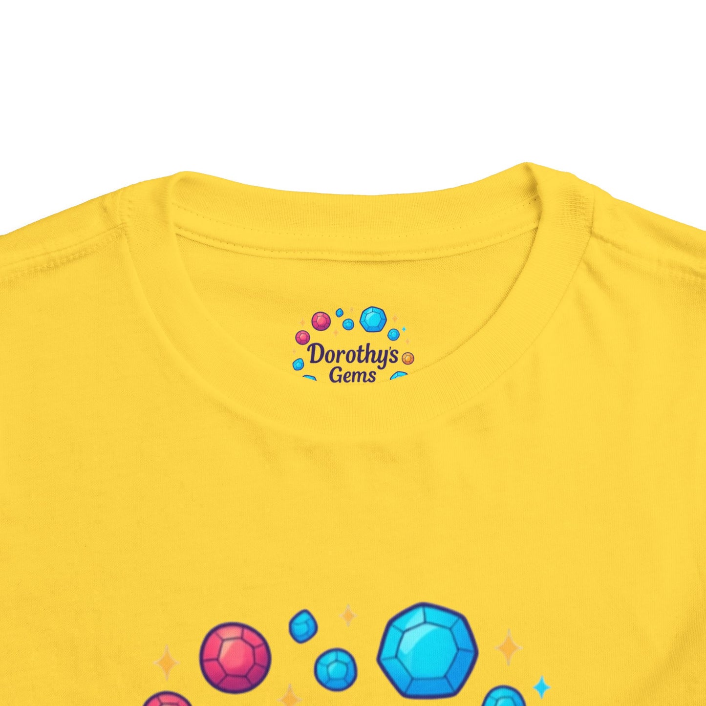 Dorothy's Gems Toddler Tee — Colorful Gemstone Kids Shirt