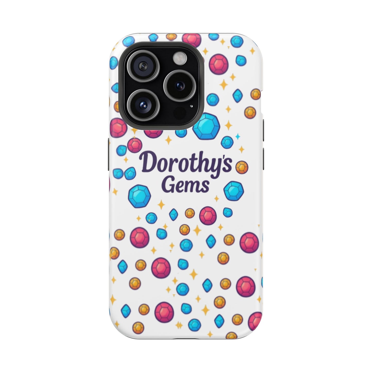 "Dorothy's Gems" Magnetic Impact-Resistant Case