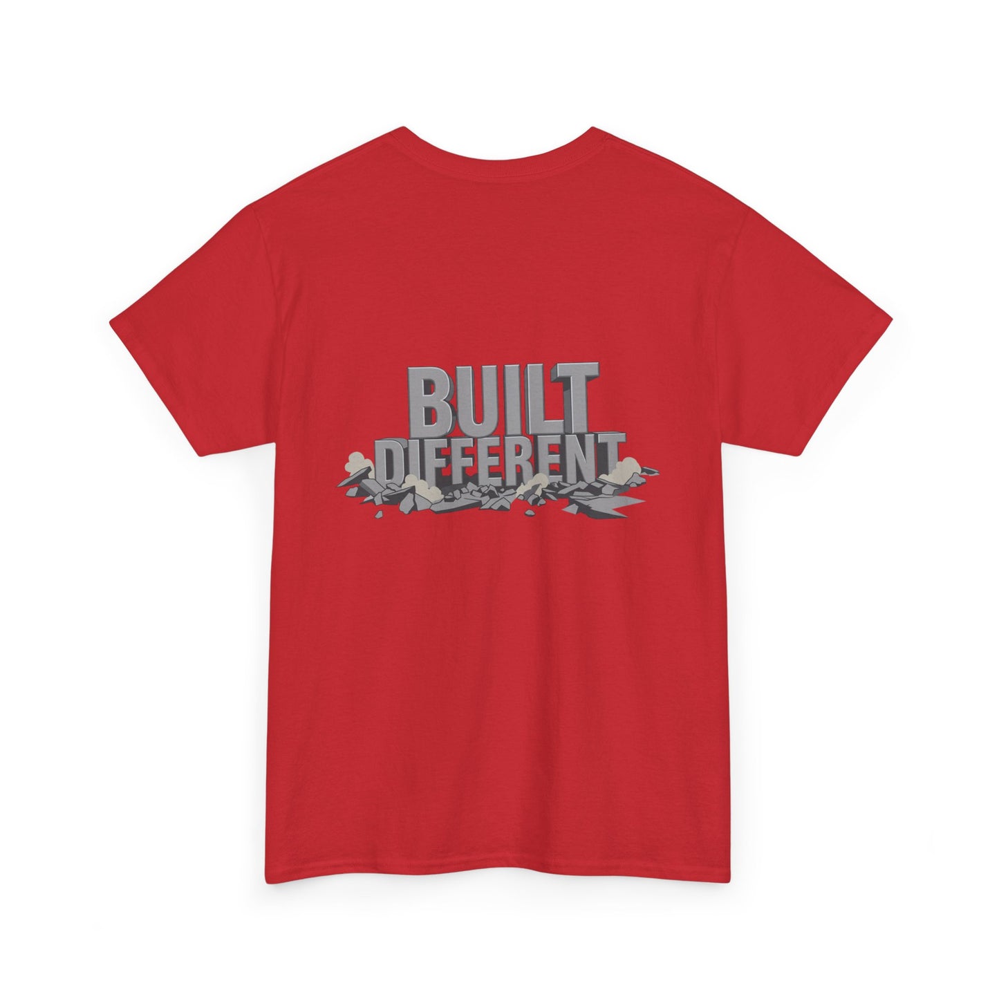 Built Different graphic tee | Flexing Arm Muscle T-Shirt